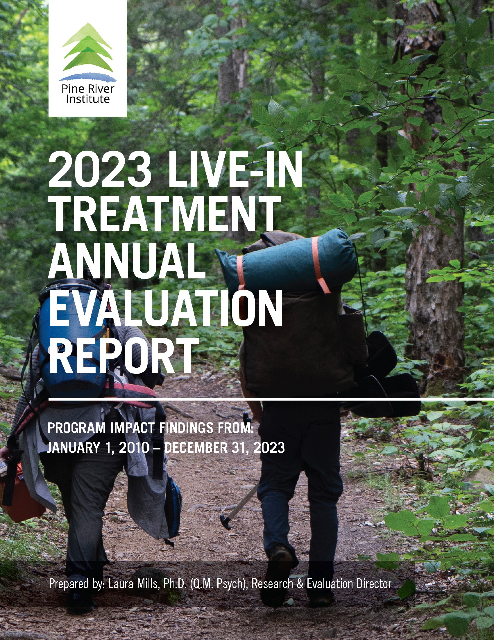 Cover of annual evaluation report