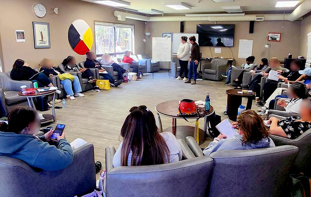 Image from the Pine River Institute CFI Clinical Therapist Training in Mulmer, Ontario on Thursday, September 21, 2023.(Photo by Peter Power)