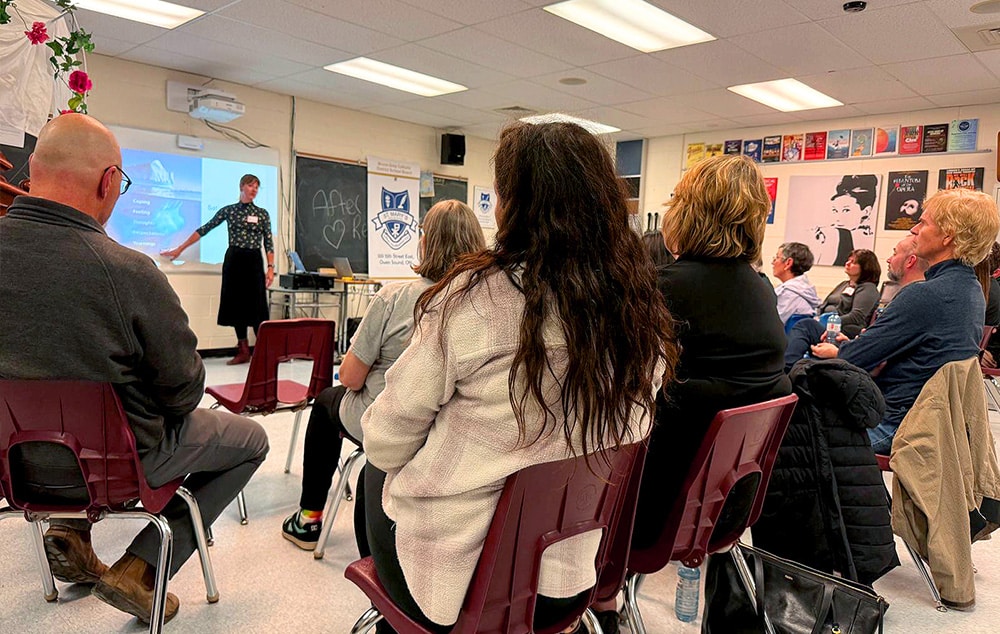 Image from the Pine River Institute CFI Clinical Therapist Training in Mulmer, Ontario on Thursday, September 21, 2023.(Photo by Peter Power)